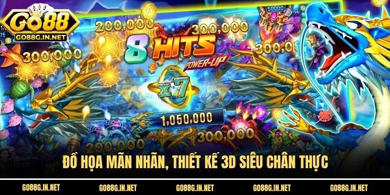 Đồ họa mãn nhãn, thiết kế 3D siêu chân thực